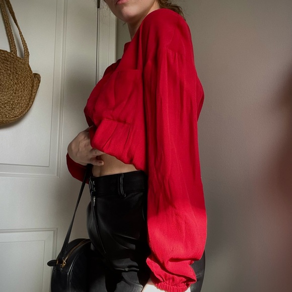 Red Aritzia camisole - Picture 2 of 4